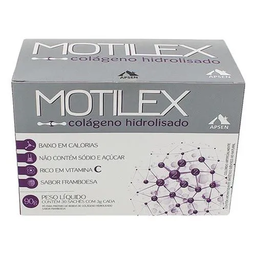 Motilex Com 30 Sachês de 3g