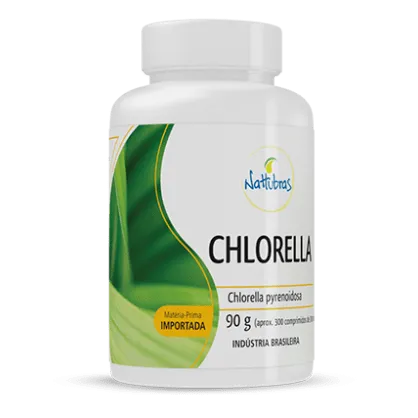 Nattubras Chlorella com 300 Comprimidos