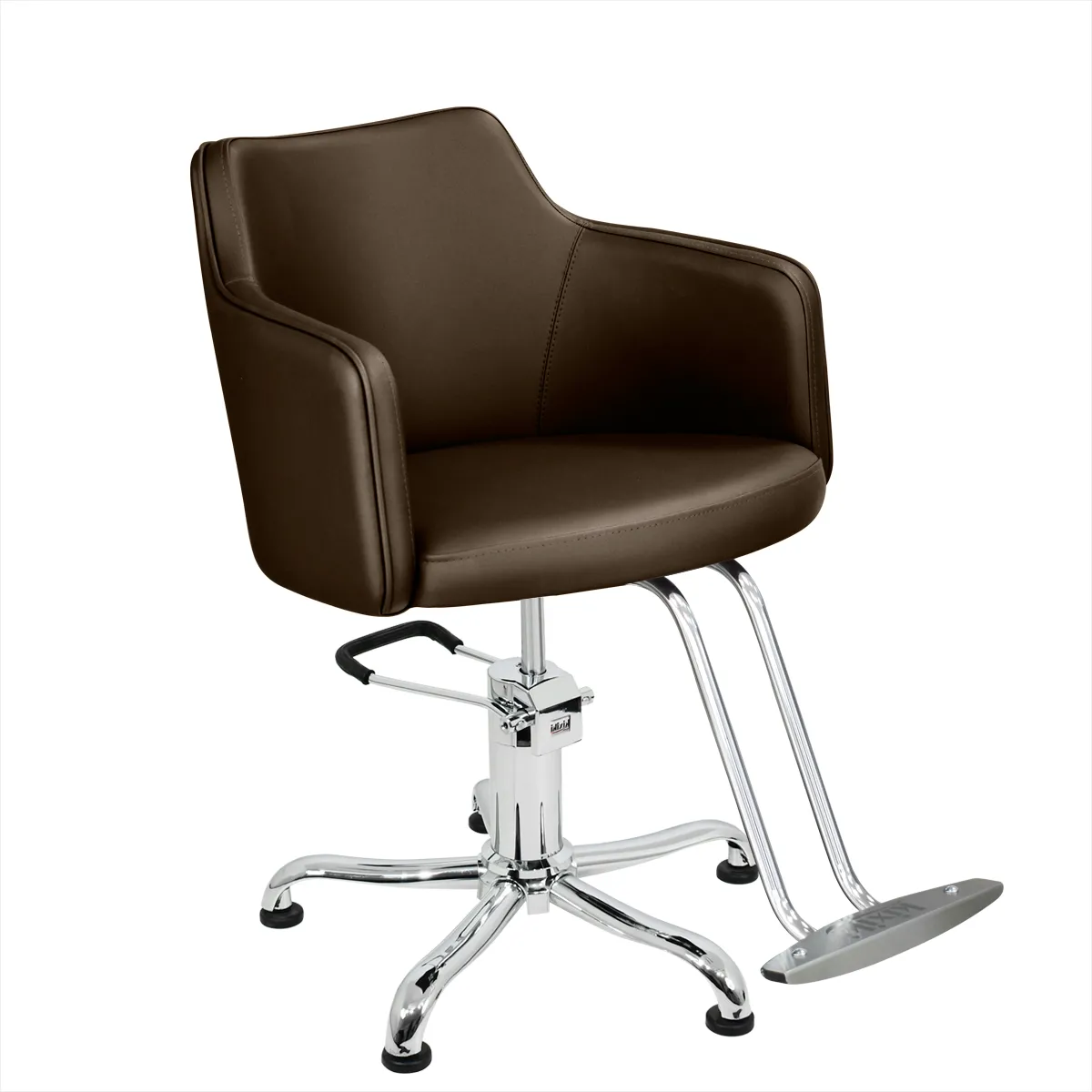 Cadeira Nature Encosto Fixo Pentapé Kixiki Café Perol