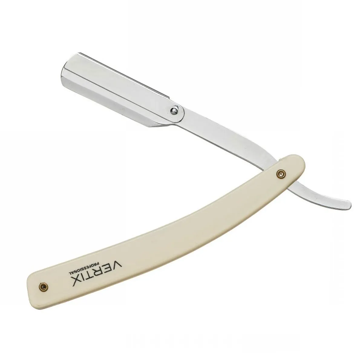 Navalhete Profissional Vertix Cabo Plástico Bege