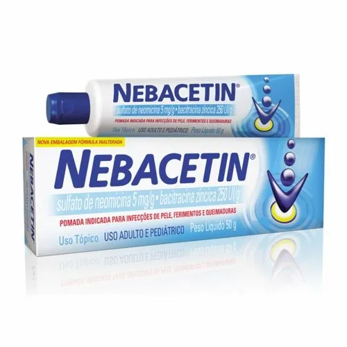 Nebacetin Pomada C/ 50G