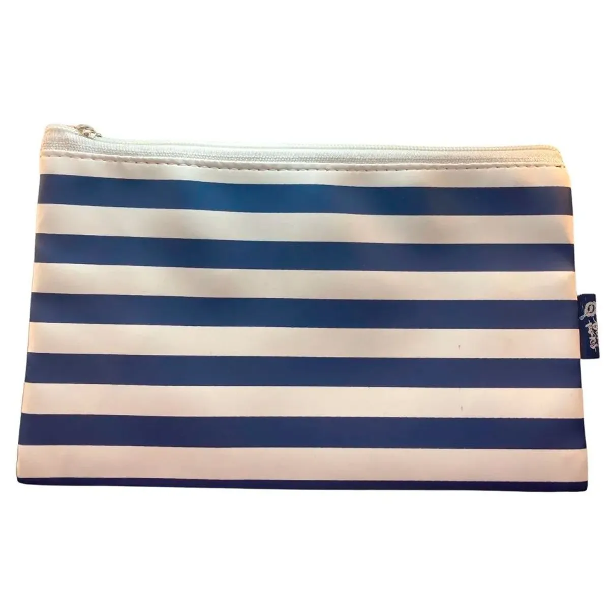 Nécessaire Azul Listrada BT Bruna Tavares Média