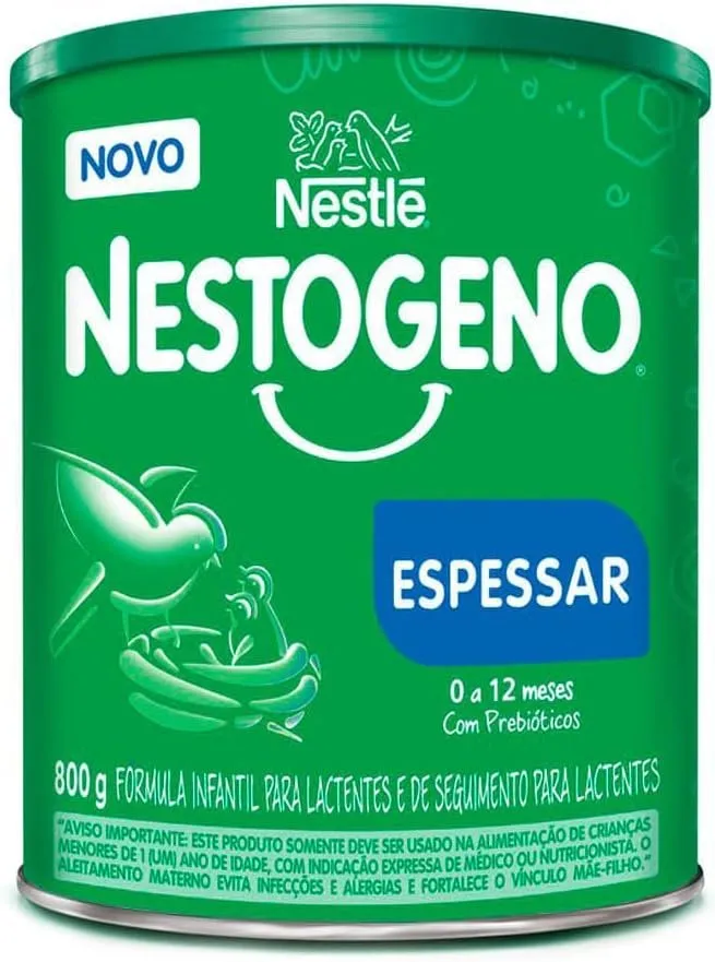 Nestogeno Espessar Nestlé Fórmula Infantil 0 a 12 meses 800g