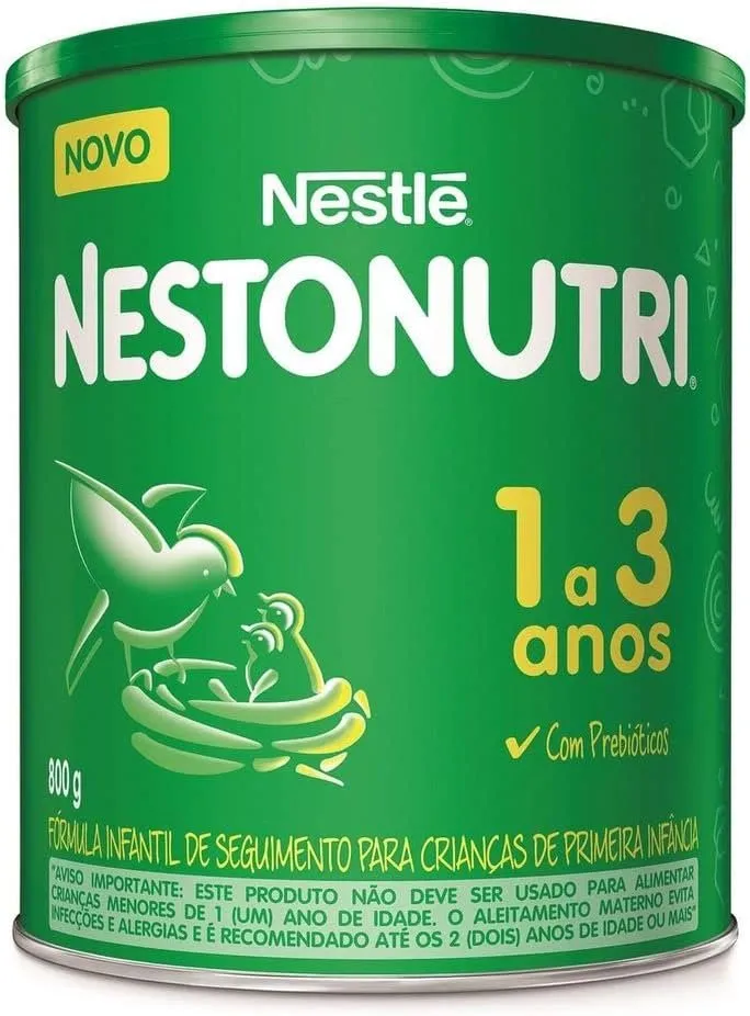 Nestonutri Nestlé Fórmula Infantil 1 a 3 anos 800g