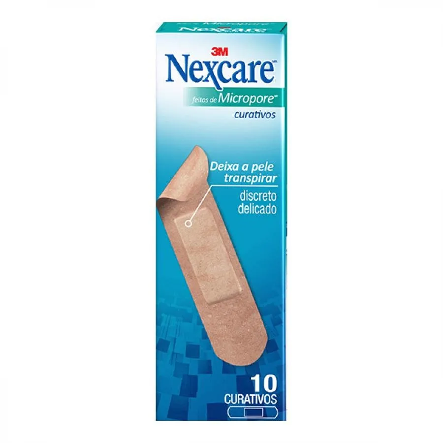 Nexcare Curativo Micropore Bege 10UN