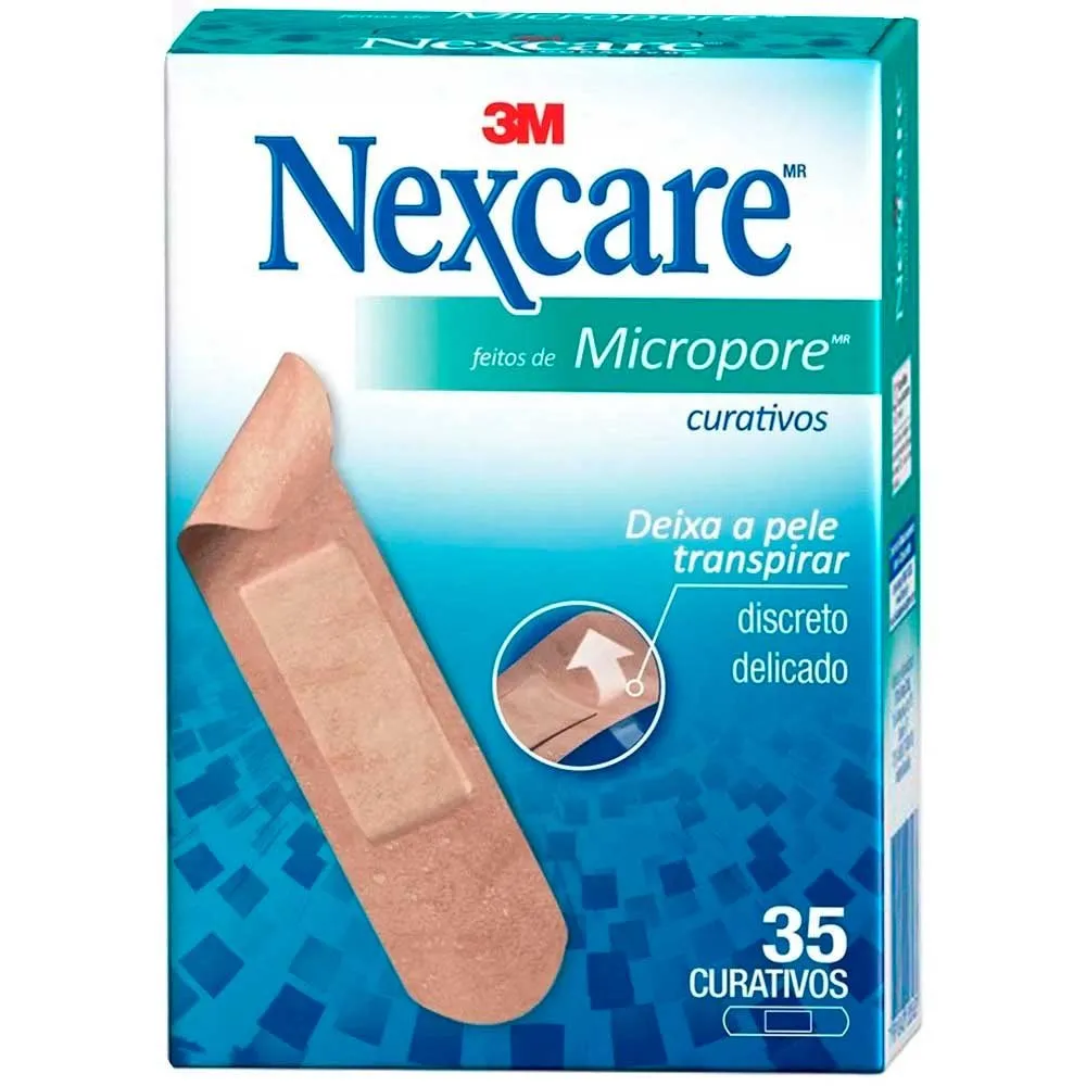 Nexcare Curativo Micropore Bege 35UN