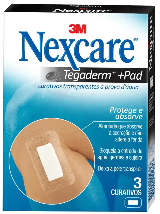 Nexcare Curativo Tegaderm +Pad 3UN