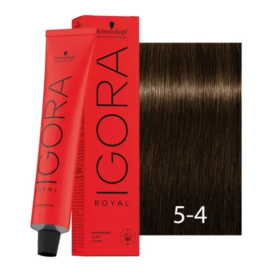 Schwarzkopf Igora royal 5-4 Castanho Claro Bege 60ml