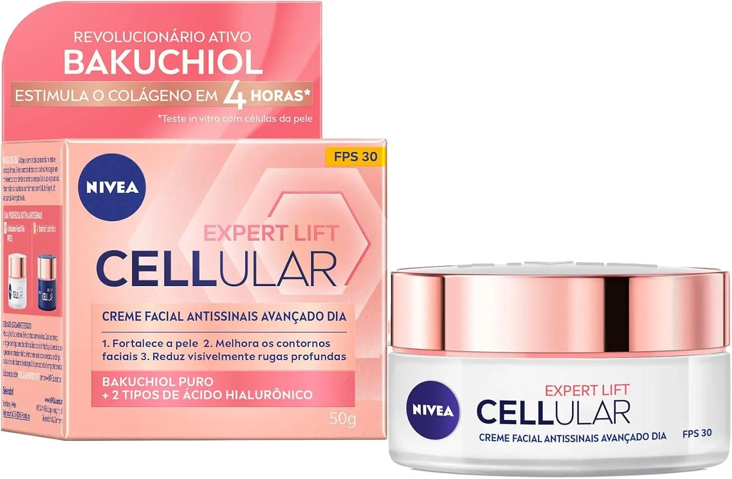 Nivea Cellular Expert Lift Antissinais Avançado Dia FPS30 50g