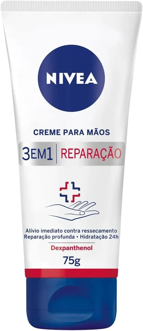 Nivea Creme para Mãos Reparação com Dexpanthenol 75g
