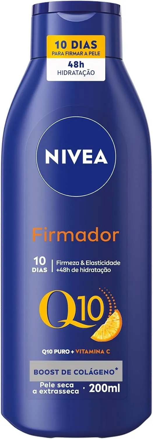 Nivea Loção Hidratante Firmador Q10 + Vitamina C Pele Seca 200ml