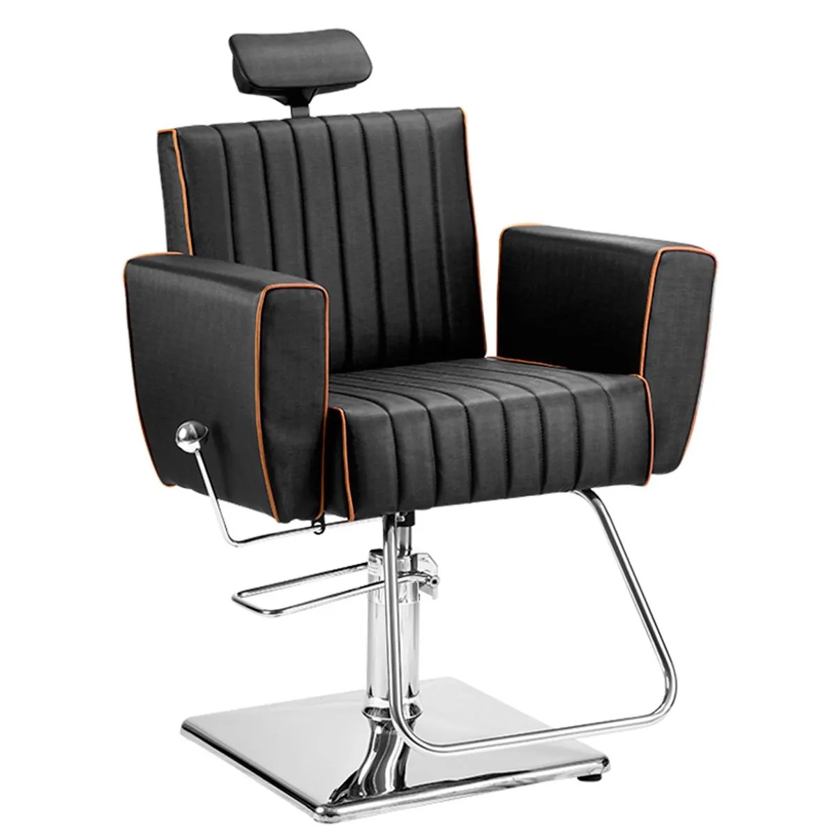 Cadeira Profissional Reclinável Nomad Dompel Preto Plus