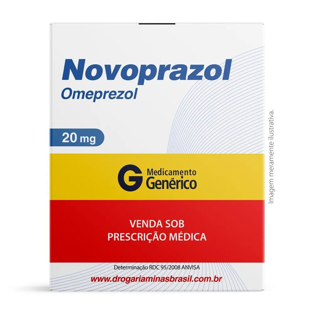 Novoprazol 20Mg Com 28 Cápsulas