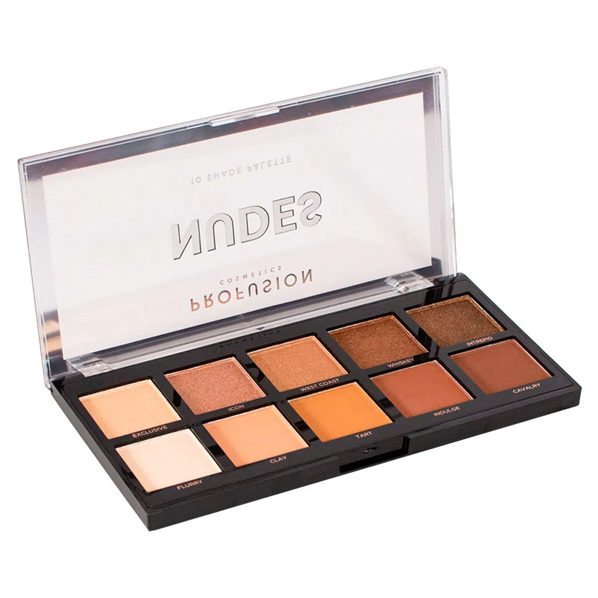 Paleta de Sombras Esfumadas Profusion Cosmetics 10 Cores Nudes