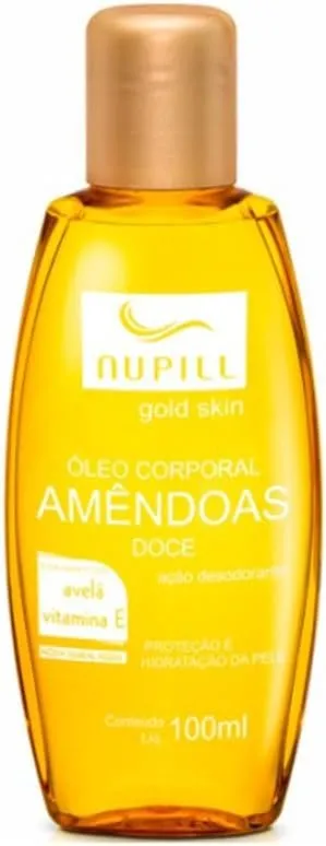 Nupill Óleo De Amêndoas Com Avelã E Vit. E Amarelo 100ml