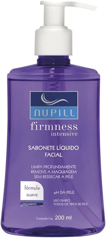 Nupill Sabonete Liquido Facial Firmness Roxo 200ml
