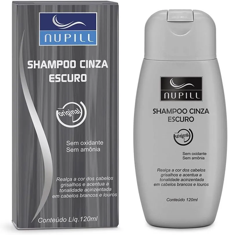 Nupill Shampoo Cinza Escuro 120ml