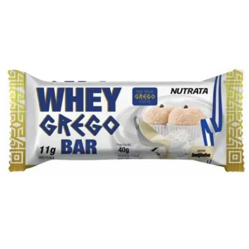 Nutrata Whey Grego Bar Beijinho 40g