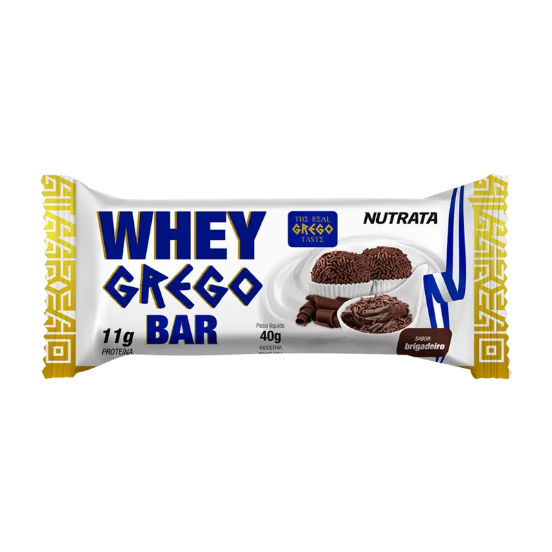 Nutrata Whey Grego Bar Brigadeiro 40g