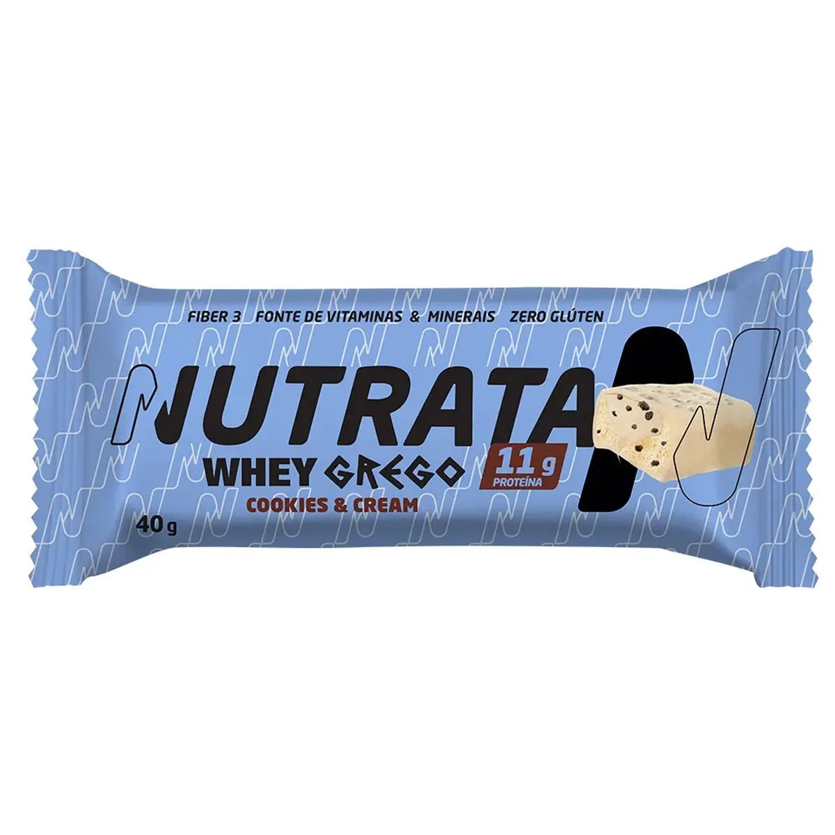 Nutrata Whey Grego Bar Cookies & Cream 40g