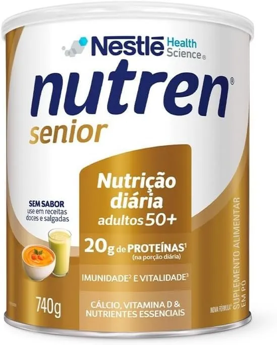 Nutren Senior Nestlé Composto Lácteo 740g