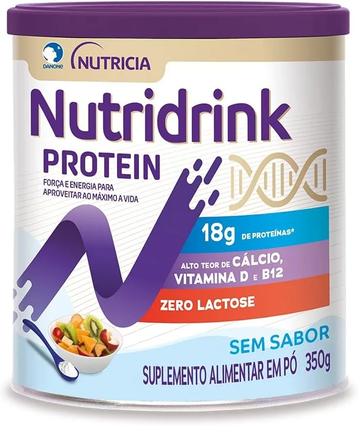 Nutridrink Protein Sem Sabor Danone Suplemento Alimentar 350g