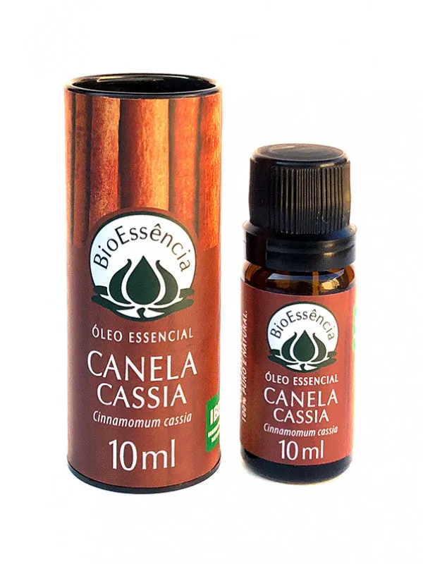 Óleo Essencial de Canela Cassia - Bioessência - Frasco com 10ml