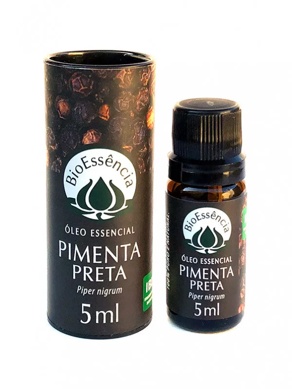 Óleo Essencial de Pimenta Preta - BioEssência - Frasco com 5ml