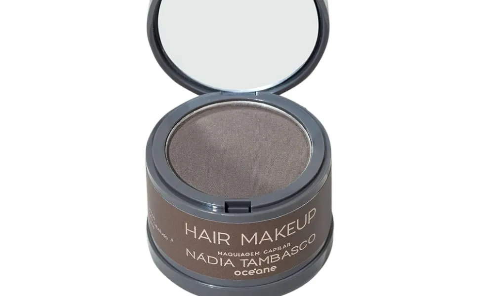 Océane Hair Makeup Maquiagem Capilar Nadia Tambasco Castanho Escuro 4g