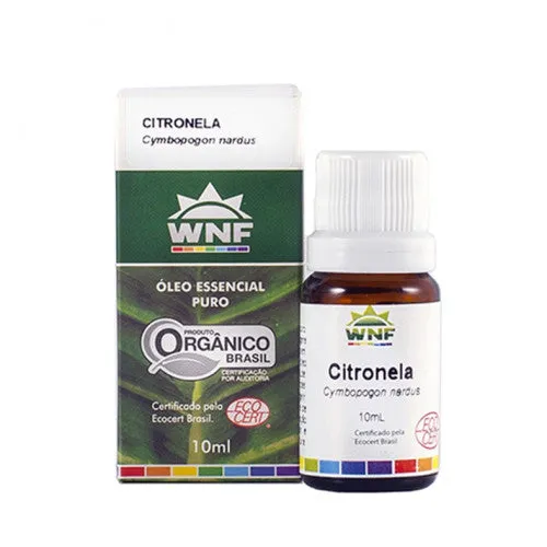 Óleo Essencial de Citronela - WNF - Frasco com 10ml