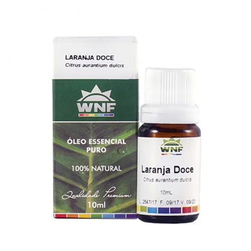 Óleo Essencial de Laranja Doce - WNF - Frasco com 10ml