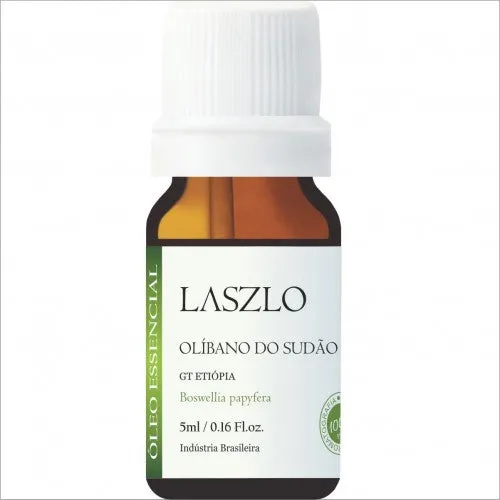 Óleo Essencial de Olibano do Sudão - Laszlo - Frasco com 5ml