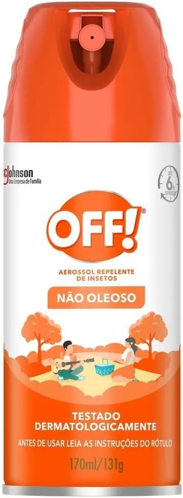 OFF Family Aerossol Repelente de Mosquitos e Insetos 165ml