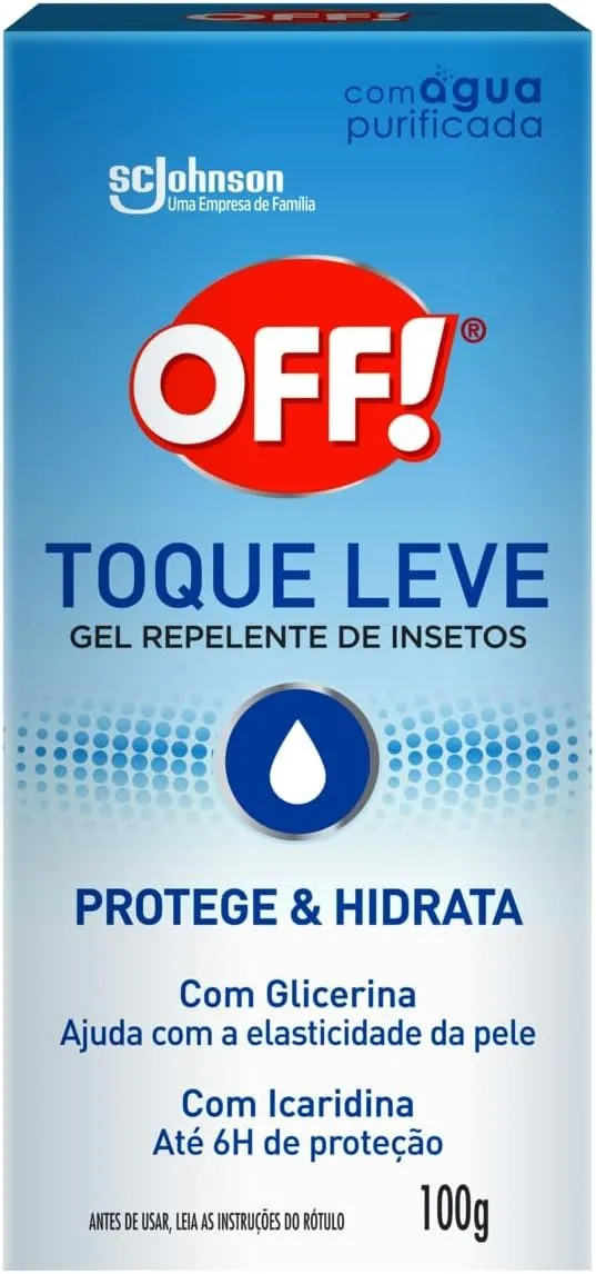 OFF Repelente de Insetos com Icaridina Gel 100g