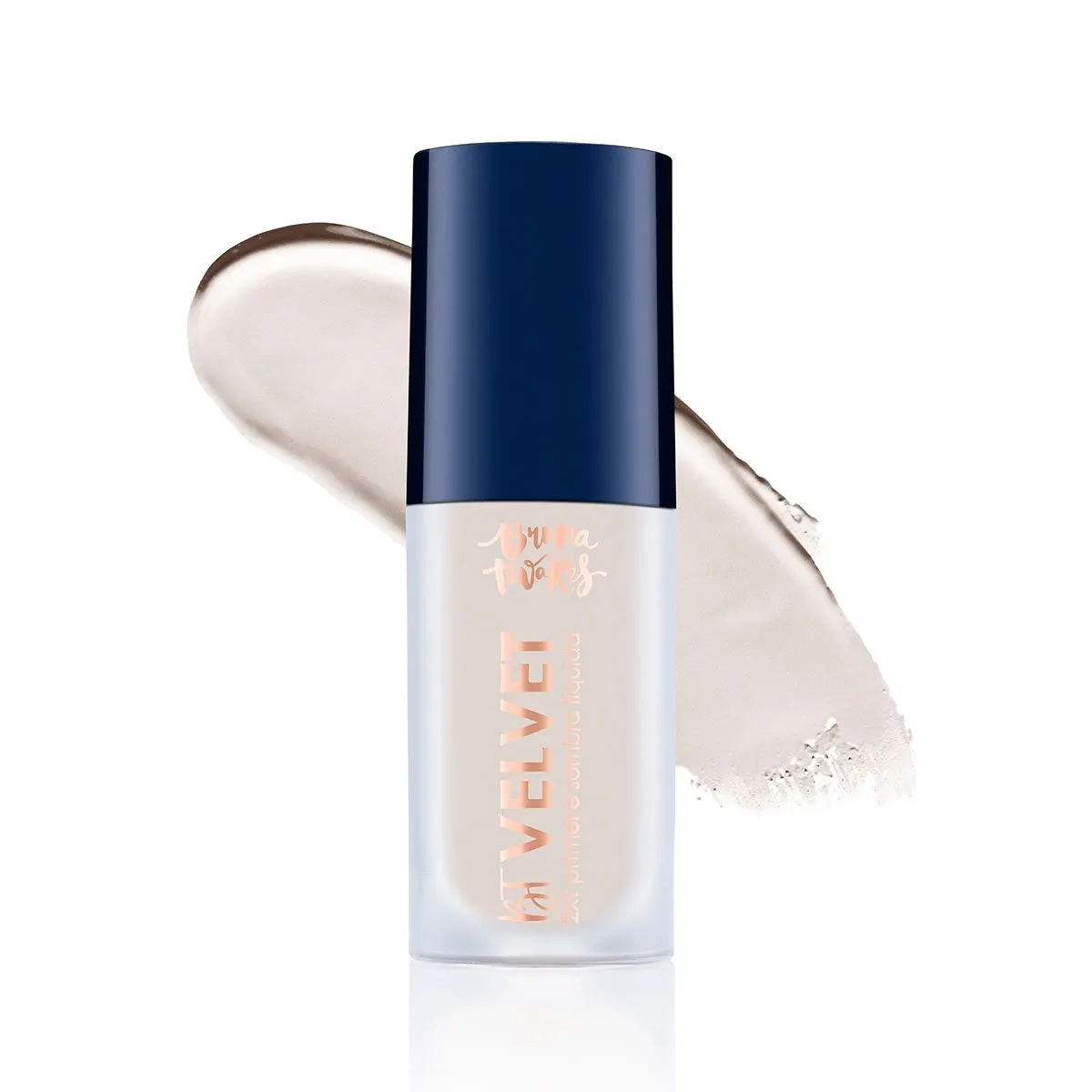 Primer Sombra Líquida  2 em 1 Bruna Tavares Velvet Off White