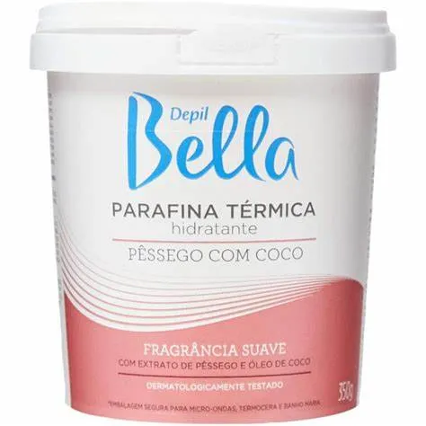 Parafina Térmica Hidr. Pêssego com Coco 350G Depil Bella