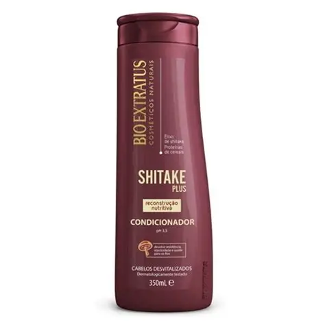 Condicionador Shitake Plus Cereais 350ml Bio Extratus