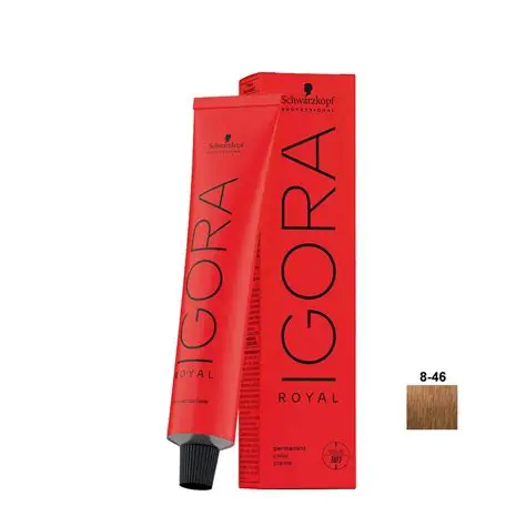 Coloração Igora Royal Nude Tones 8.46 60G Schwarzkopf