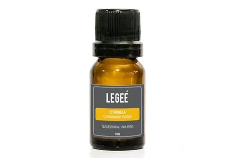 Óleo Essencial de Citronela - Legeé - Frasco com 10ml