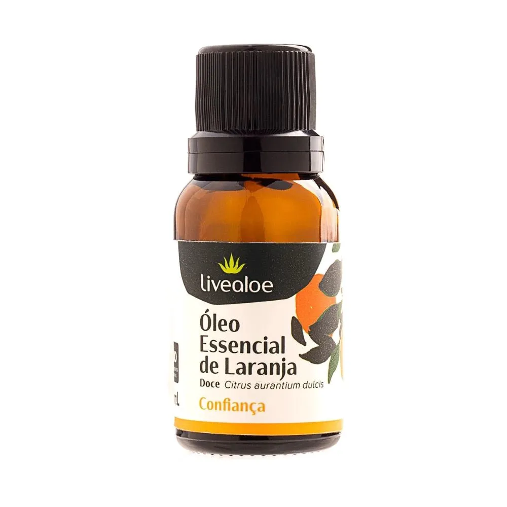 Óleo Essencial de Laranja Doce - LiveAloe - Frasco com 15ml
