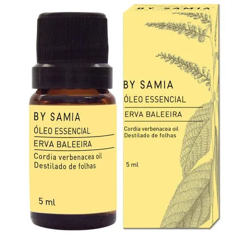 Óleo Essencial de Erva Baleeira - By Samia - Frasco com 5ml