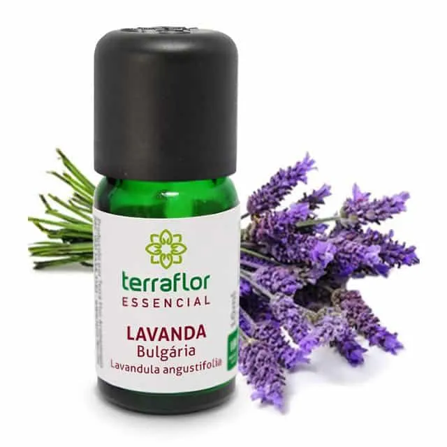 Óleo Essencial de Lavanda Bulgária - Terra Flor - Frasco com 10ml