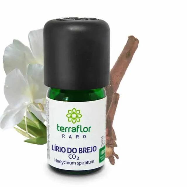 Óleo Essencial de Lírio do Brejo CO2 - Terra Flor - Frasco com 5ml