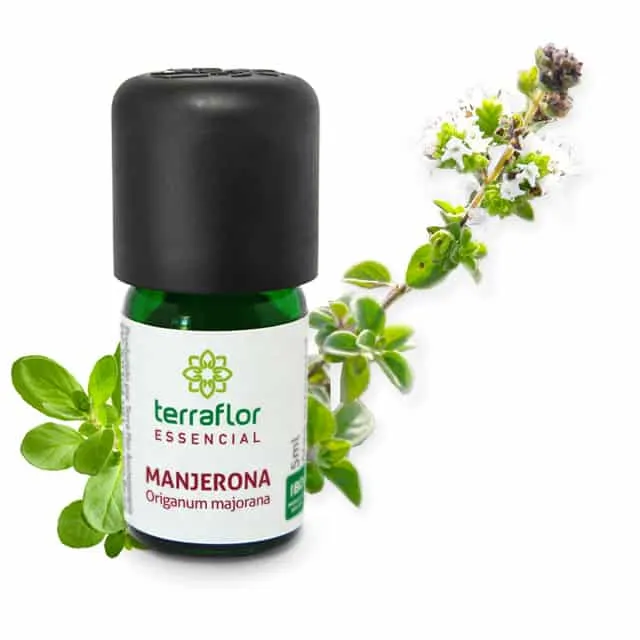 Óleo Essencial de Manjerona - Terra Flor - Frasco com 5ml