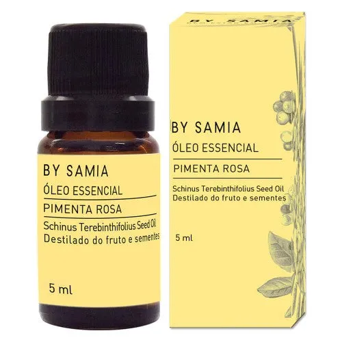 Óleo Essencial de Pimenta Rosa - By Samia - Frasco com 5ml