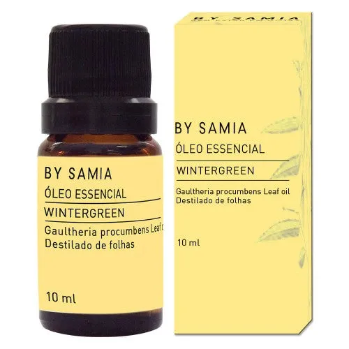 Óleo Essencial de Wintergreen - By Samia - Frasco com 10ml