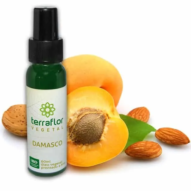 Óleo Vegetal de Damasco - Terra Flor - Frasco com 60ml