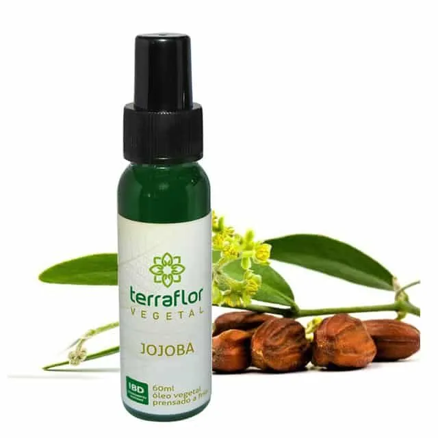 Óleo vegetal de Jojoba - Terra Flor - Frasco com 60ml