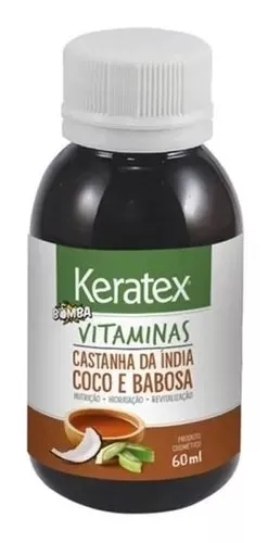 Óleo Capilar Bomba De Vitaminas 60ml Keratex