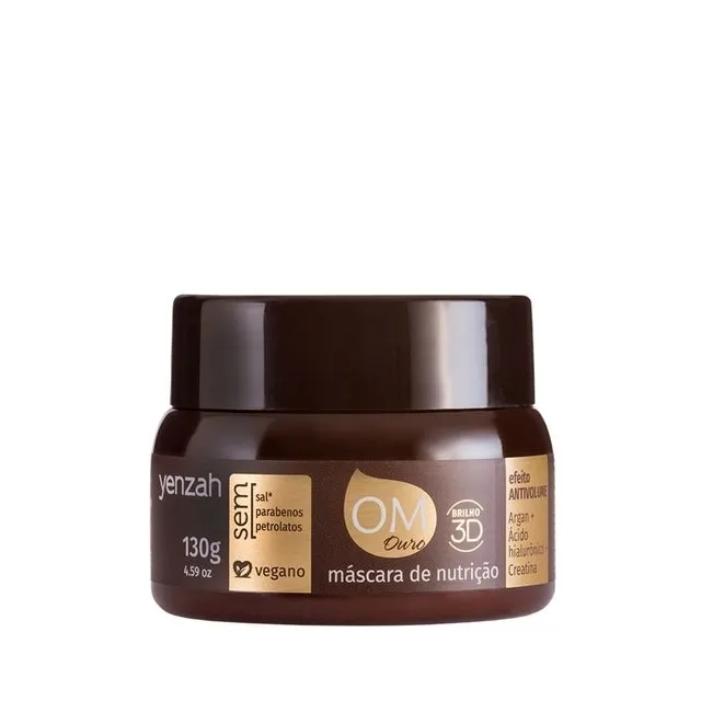 Yenzah OM Ouro Máscara 130g | Compre na Linda